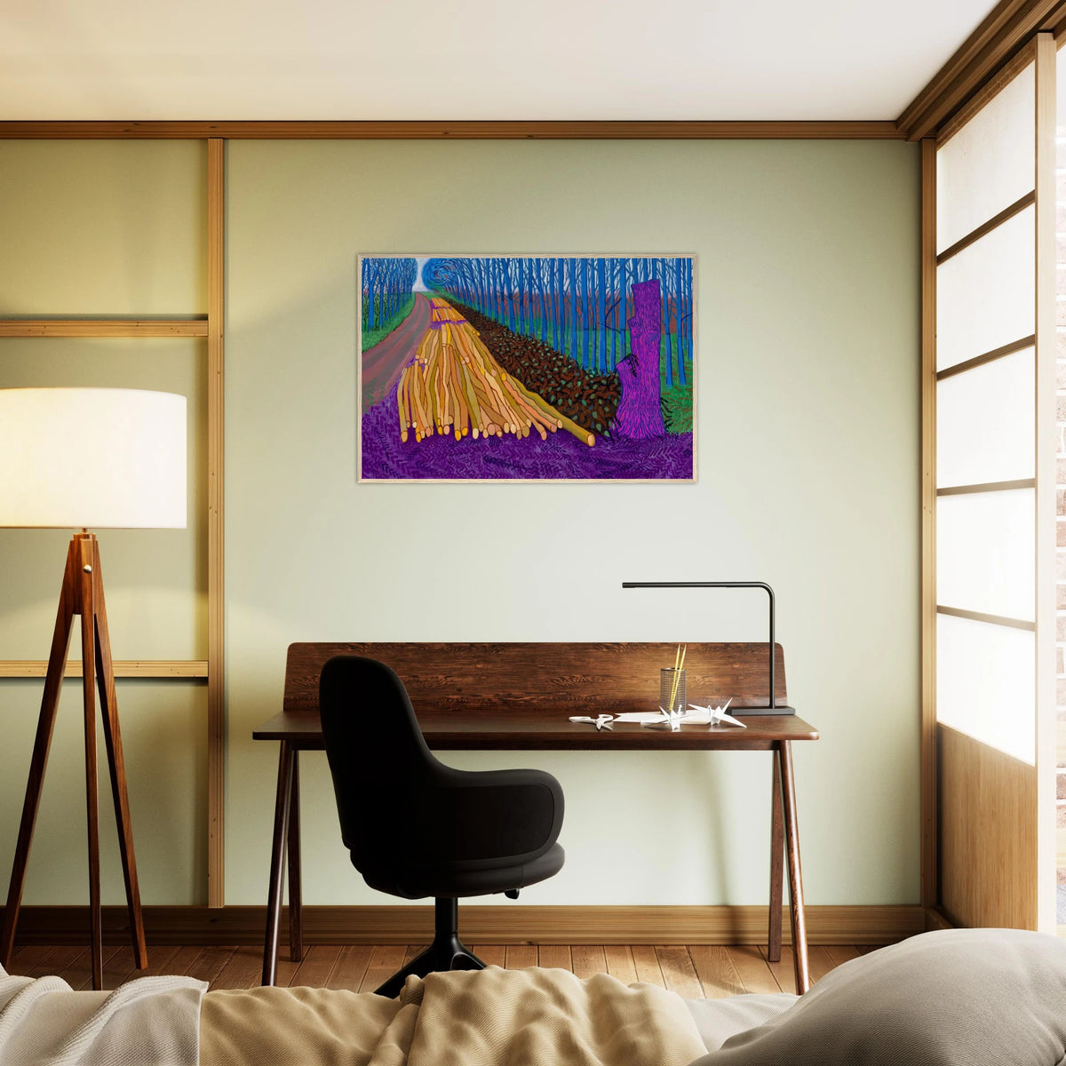 David Hockney Framed Poster | David Hockney Framed Prints Wall Art | David Hockney Poster