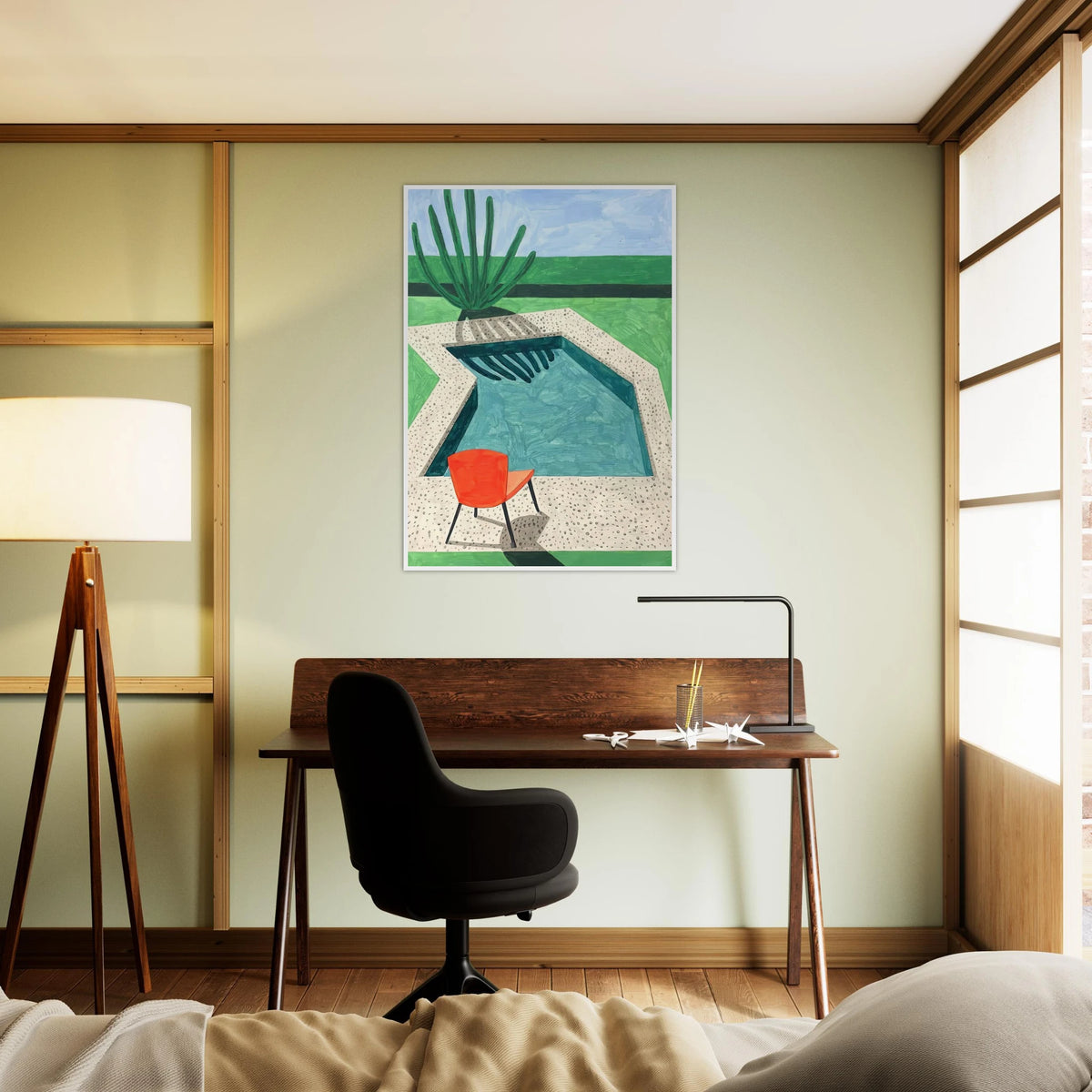 David Hockney Framed Poster | David Hockney Framed Prints Wall Art | David Hockney Poster