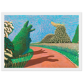 David Hockney Framed Poster | David Hockney Framed Prints Wall Art | David Hockney Poster
