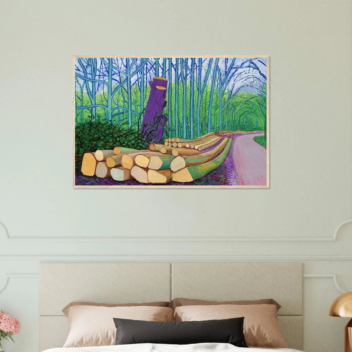 David Hockney Framed Poster | David Hockney Framed Prints Wall Art | David Hockney Poster