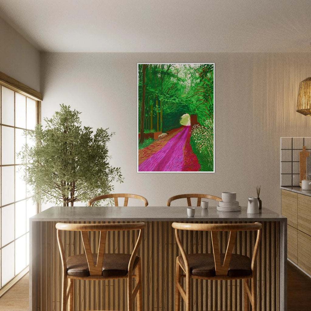 David Hockney Framed Poster | David Hockney Framed Prints Wall Art | David Hockney Poster