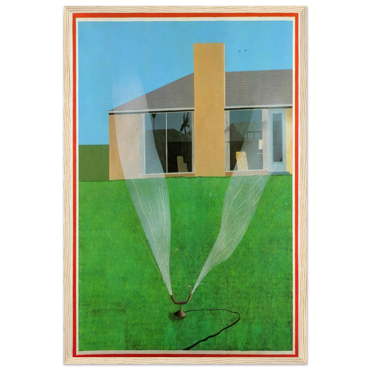 David Hockney Framed Poster | David Hockney Framed Prints Wall Art | David Hockney Poster