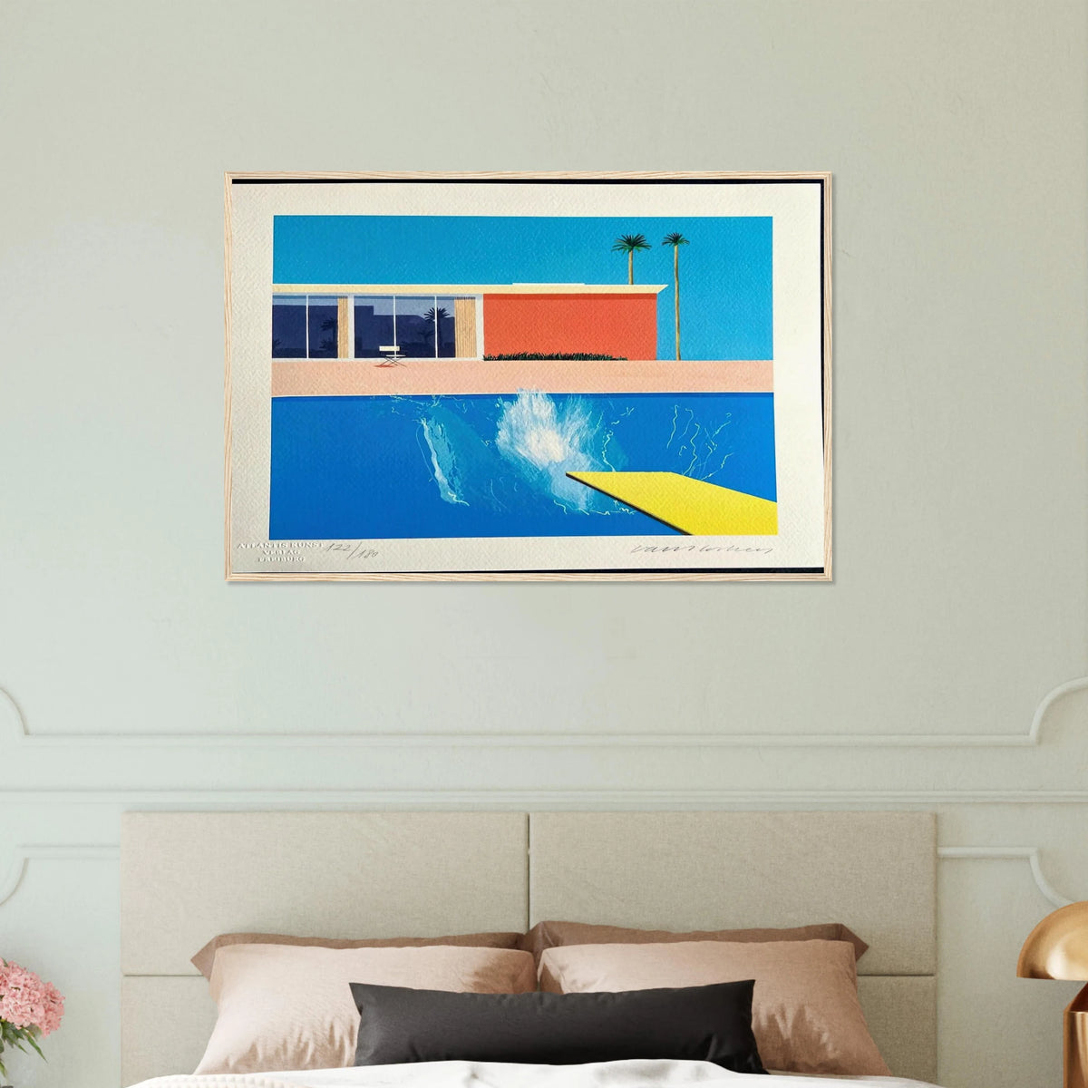 David Hockney Framed Poster | David Hockney Framed Prints Wall Art | David Hockney Poster