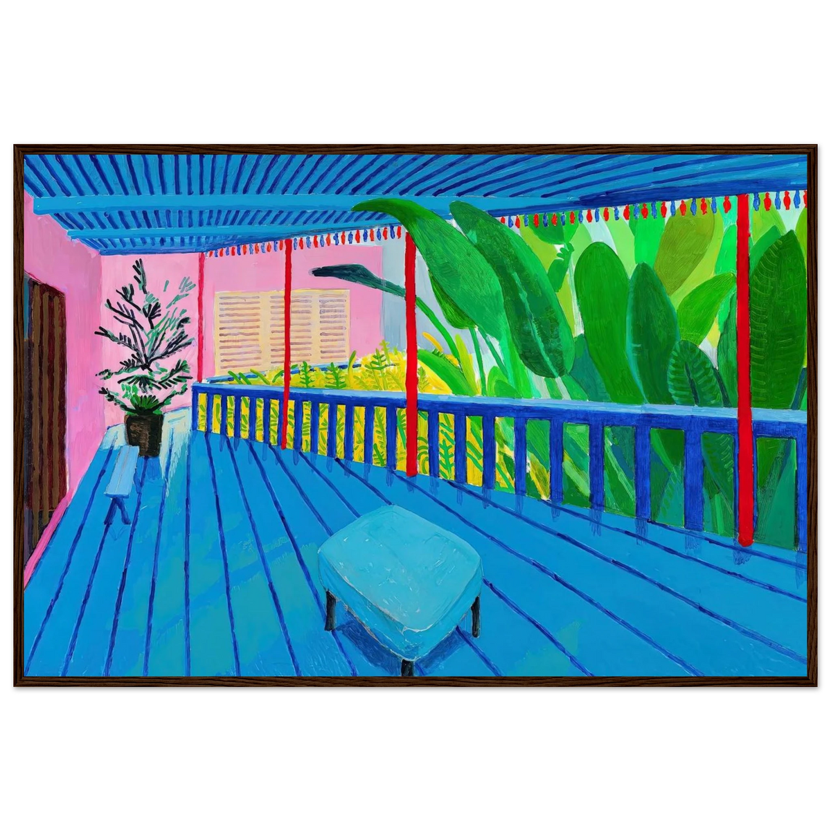 David Hockney Framed Poster | David Hockney Framed Prints Wall Art | David Hockney Poster