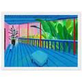 David Hockney Framed Poster | David Hockney Framed Prints Wall Art | David Hockney Poster