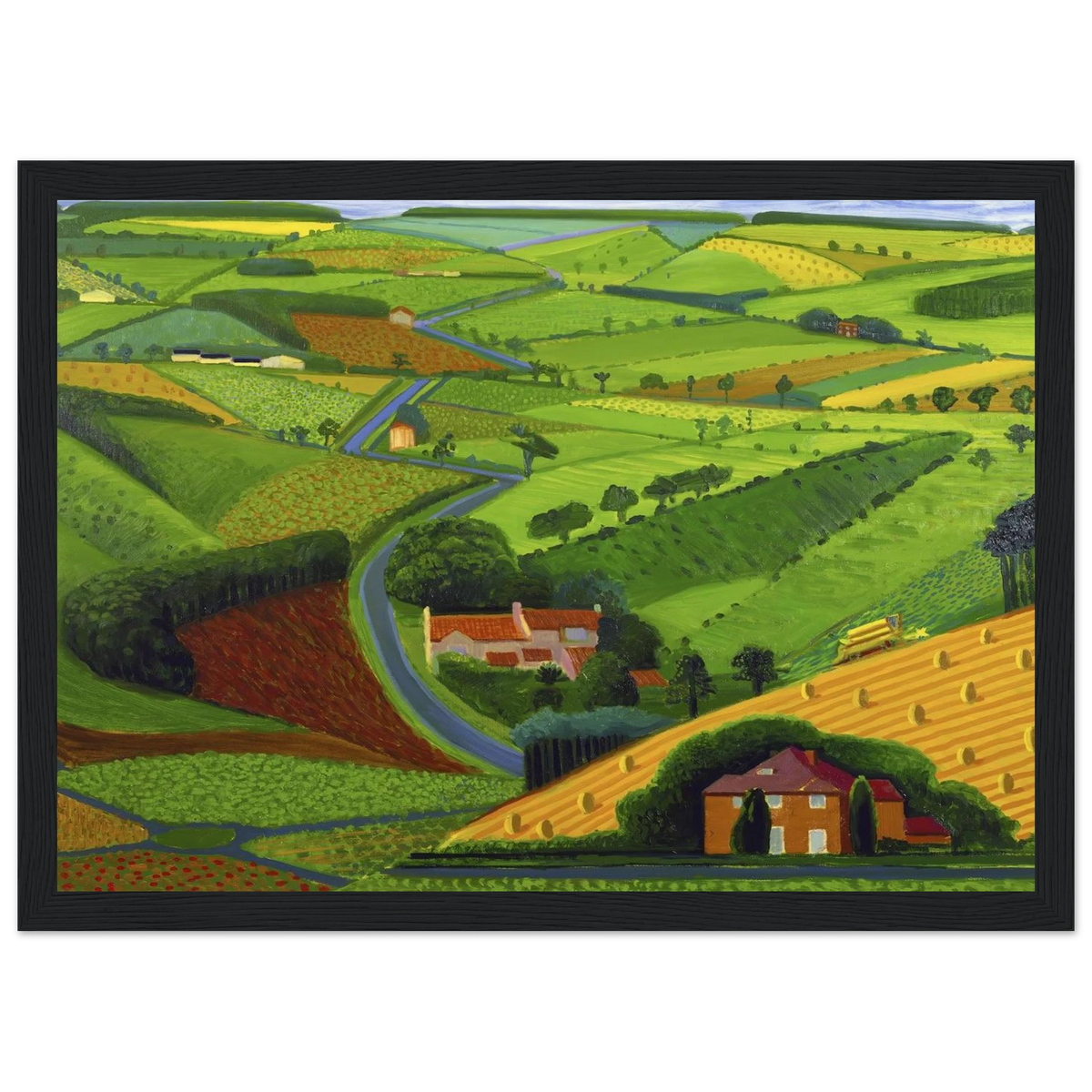 David Hockney Framed Poster | David Hockney Framed Prints Wall Art | David Hockney Poster