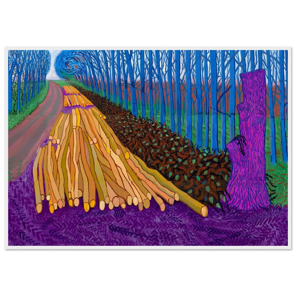 David Hockney Framed Poster | David Hockney Framed Prints Wall Art | David Hockney Poster