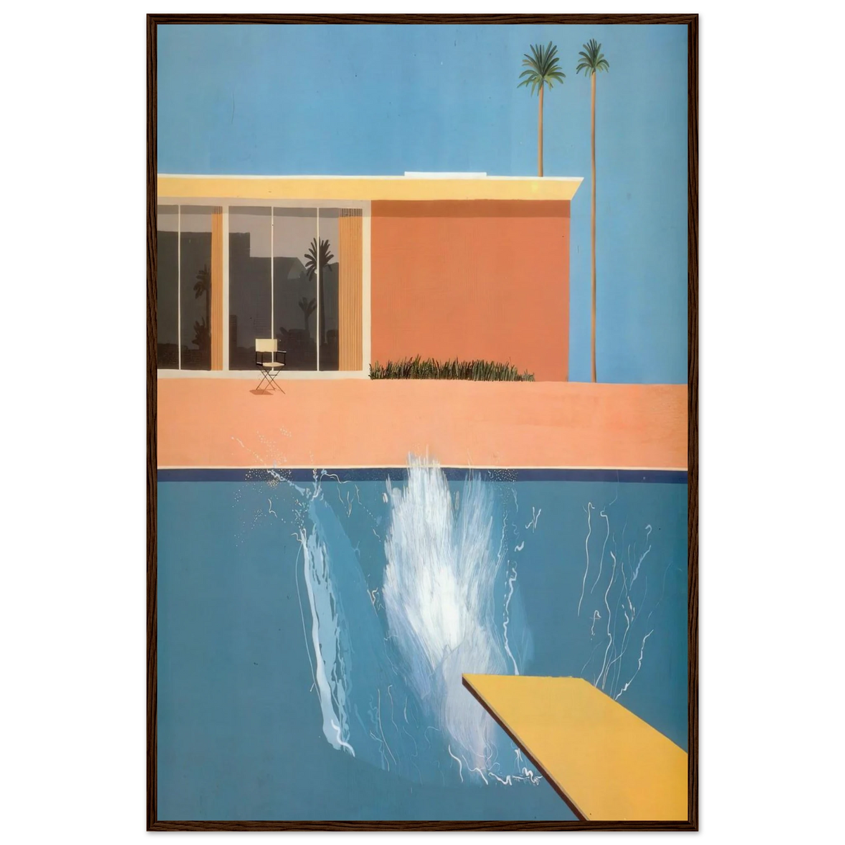 David Hockney Framed Poster | David Hockney Framed Prints Wall Art | David Hockney Poster