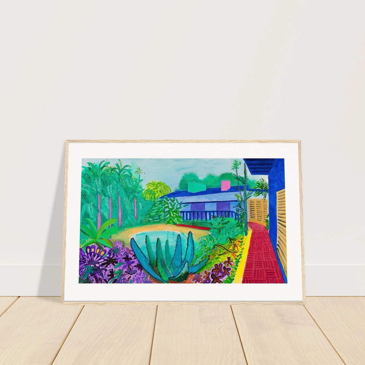 David Hockney Framed Poster | David Hockney Framed Prints Wall Art | David Hockney Poster