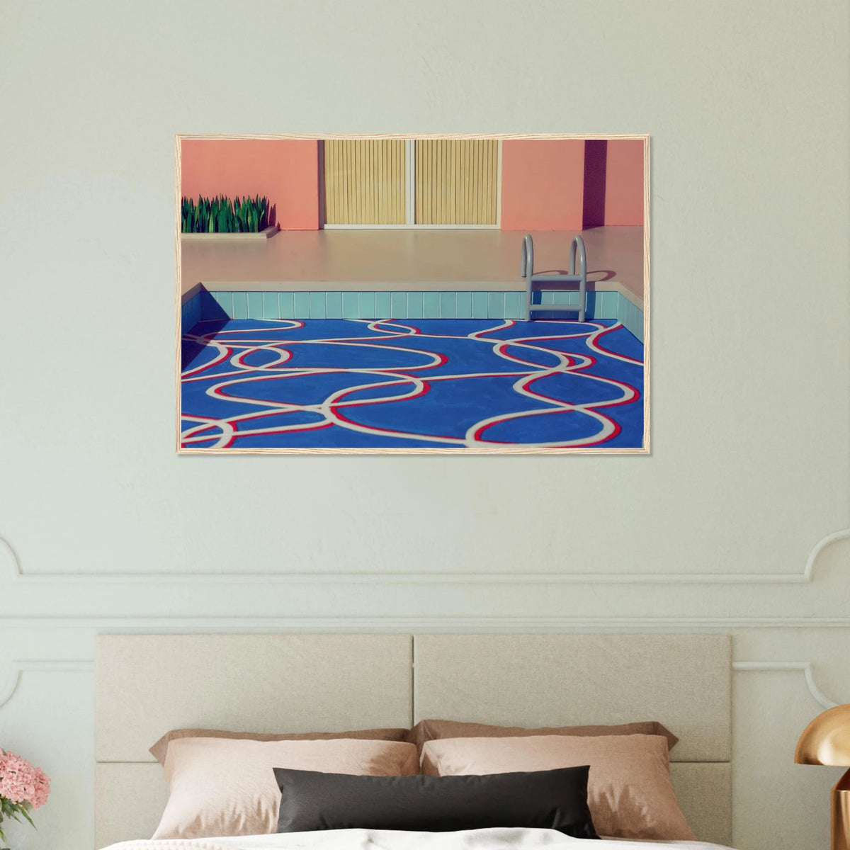 David Hockney Framed Poster | David Hockney Framed Prints Wall Art | David Hockney Poster