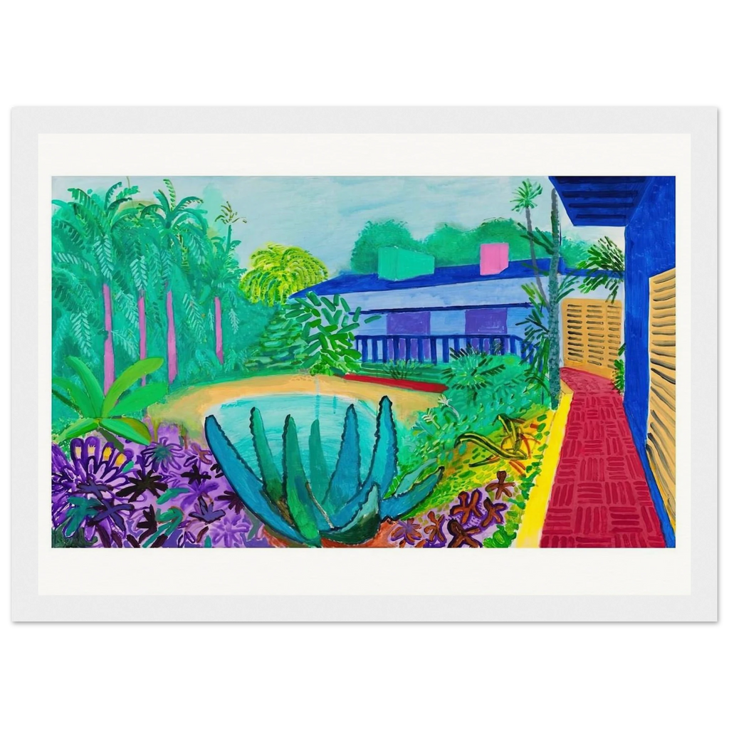 David Hockney Framed Poster | David Hockney Framed Prints Wall Art | David Hockney Poster