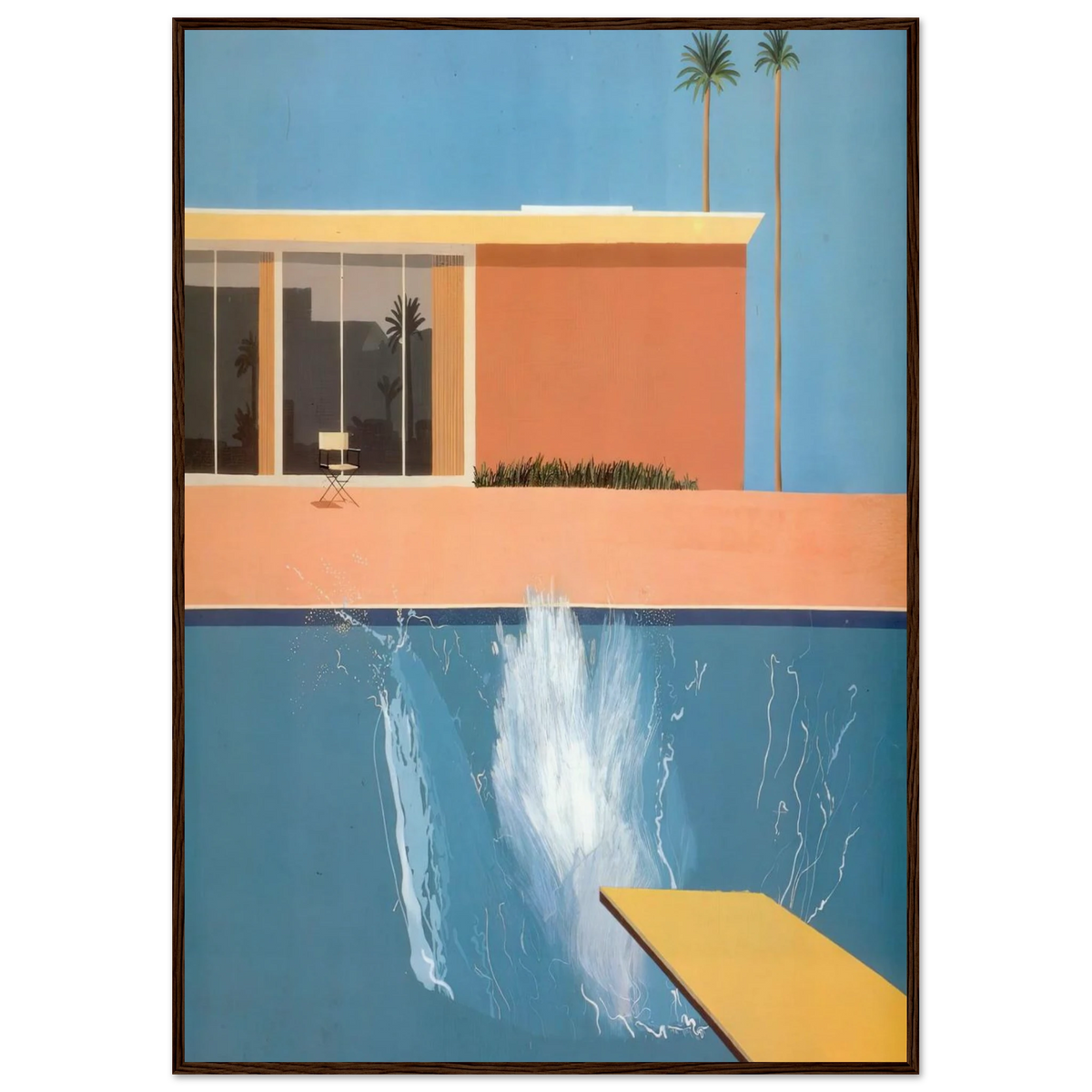 David Hockney Framed Poster | David Hockney Framed Prints Wall Art | David Hockney Poster