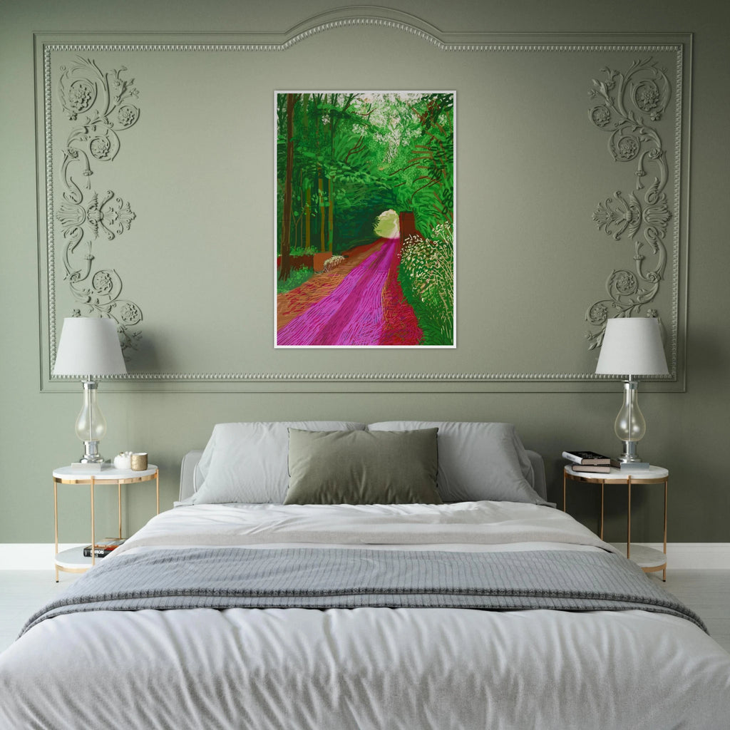 David Hockney Framed Poster | David Hockney Framed Prints Wall Art | David Hockney Poster