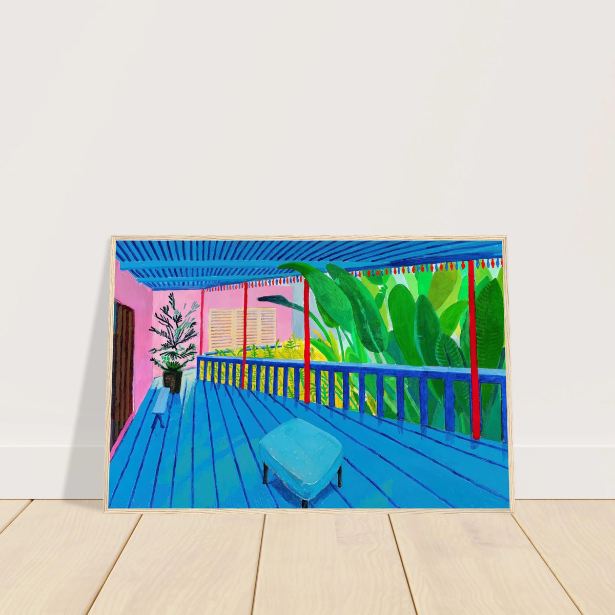 David Hockney Framed Poster | David Hockney Framed Prints Wall Art | David Hockney Poster