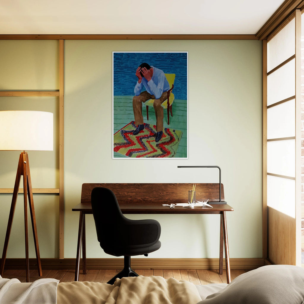 David Hockney Framed Poster | David Hockney Framed Prints Wall Art | David Hockney Poster