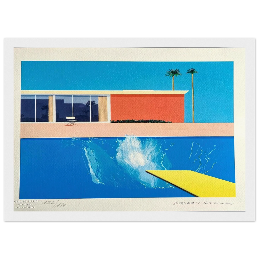 David Hockney Framed Poster | David Hockney Framed Prints Wall Art | David Hockney Poster