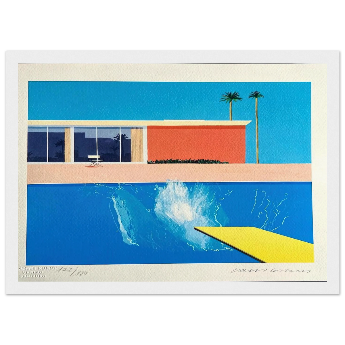 David Hockney Framed Poster | David Hockney Framed Prints Wall Art | David Hockney Poster