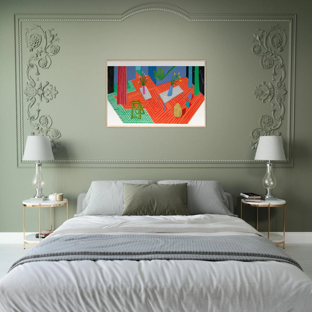 David Hockney Framed Poster | David Hockney Framed Prints Wall Art | David Hockney Poster
