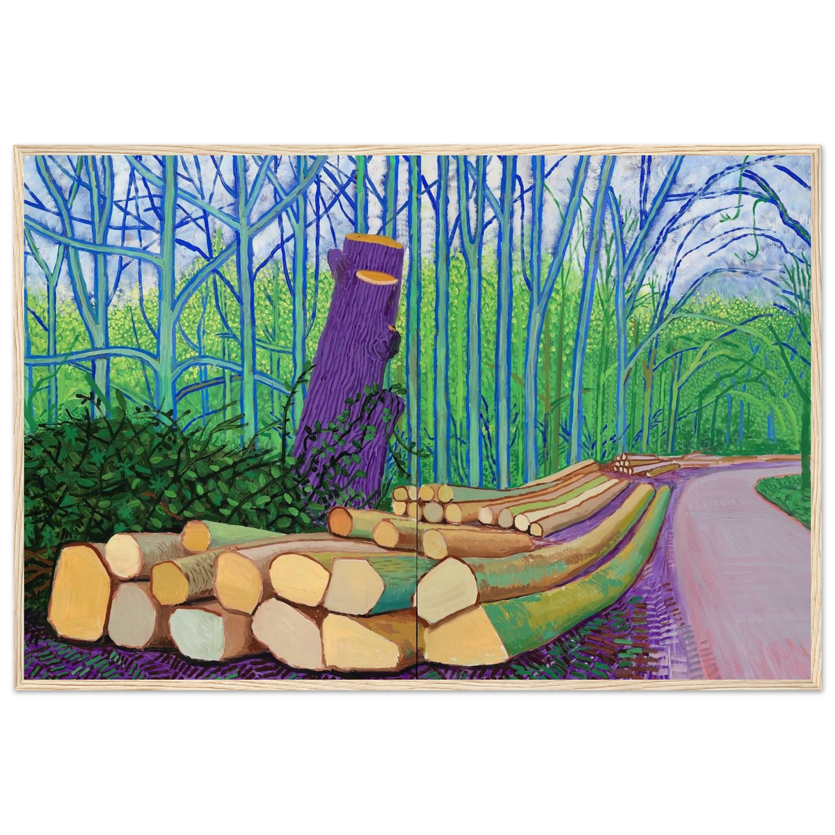 David Hockney Framed Poster | David Hockney Framed Prints Wall Art | David Hockney Poster