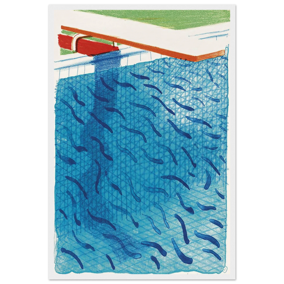 David Hockney Framed Poster | David Hockney Framed Prints Wall Art | David Hockney Poster