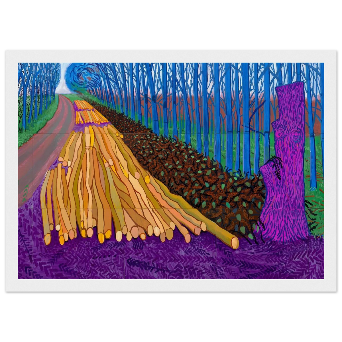 David Hockney Framed Poster | David Hockney Framed Prints Wall Art | David Hockney Poster