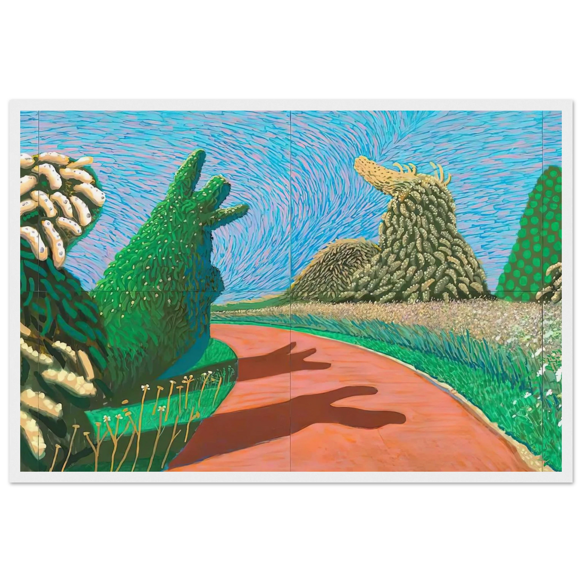 David Hockney Framed Poster | David Hockney Framed Prints Wall Art | David Hockney Poster
