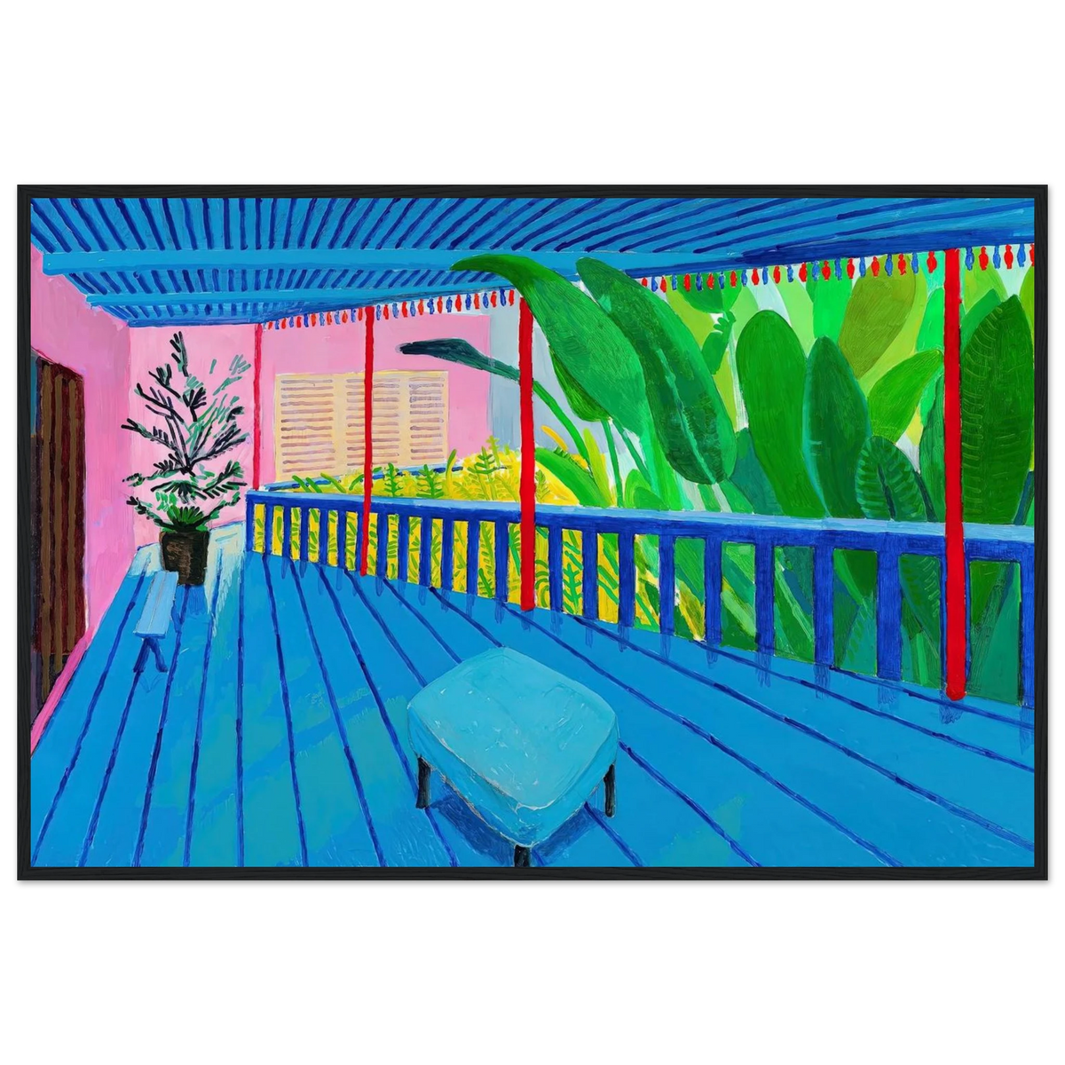 David Hockney Framed Poster | David Hockney Framed Prints Wall Art | David Hockney Poster