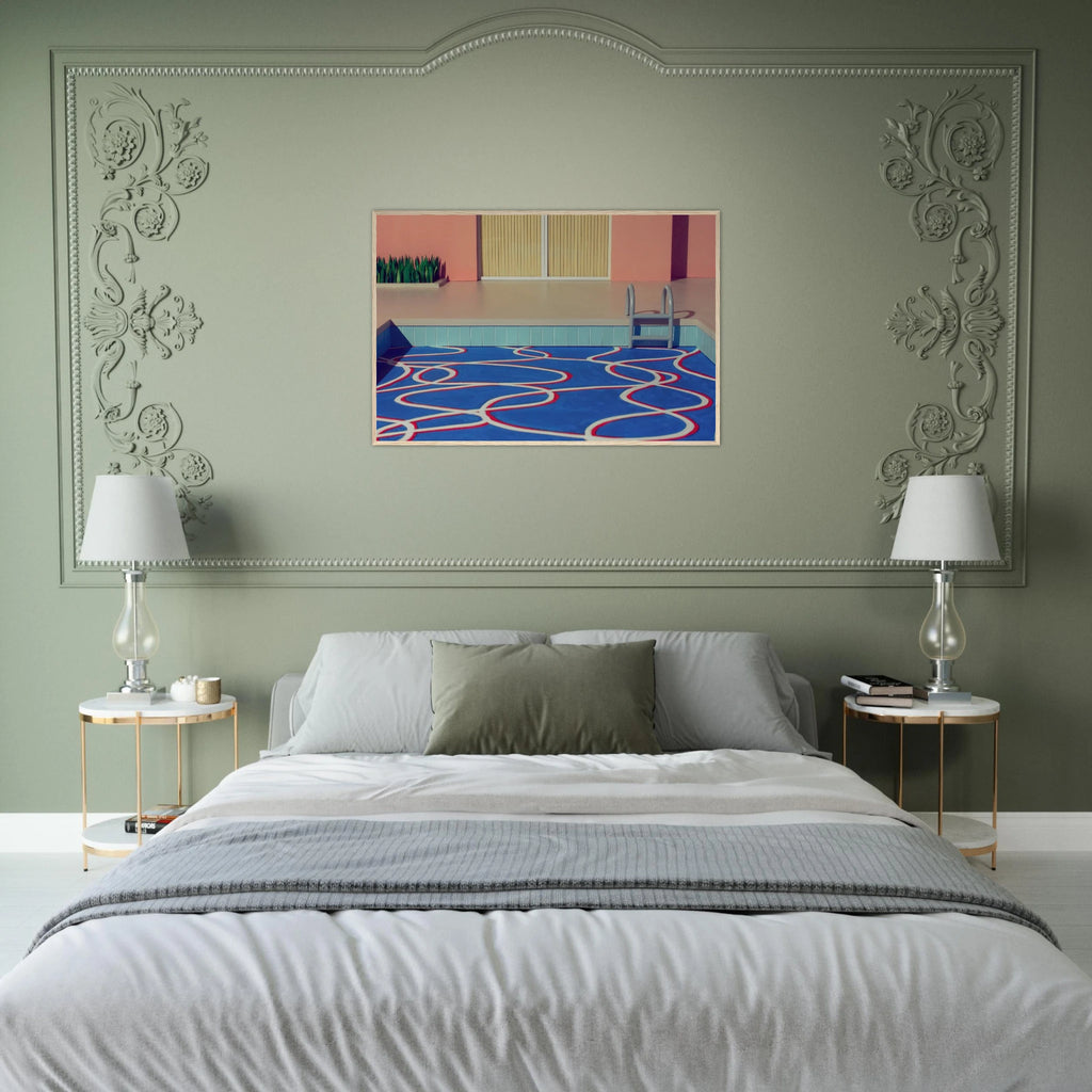 David Hockney Framed Poster | David Hockney Framed Prints Wall Art | David Hockney Poster