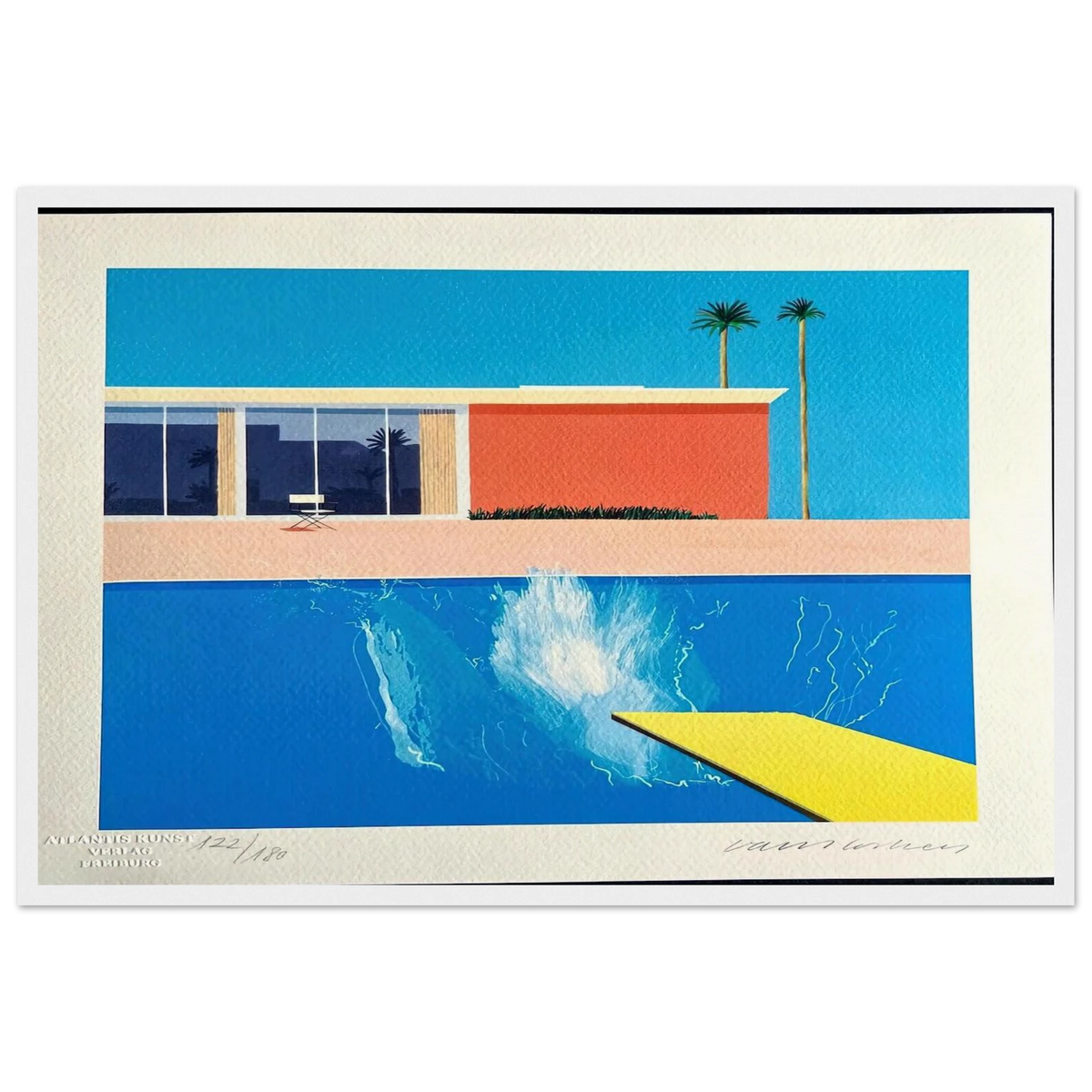 David Hockney Framed Poster | David Hockney Framed Prints Wall Art | David Hockney Poster