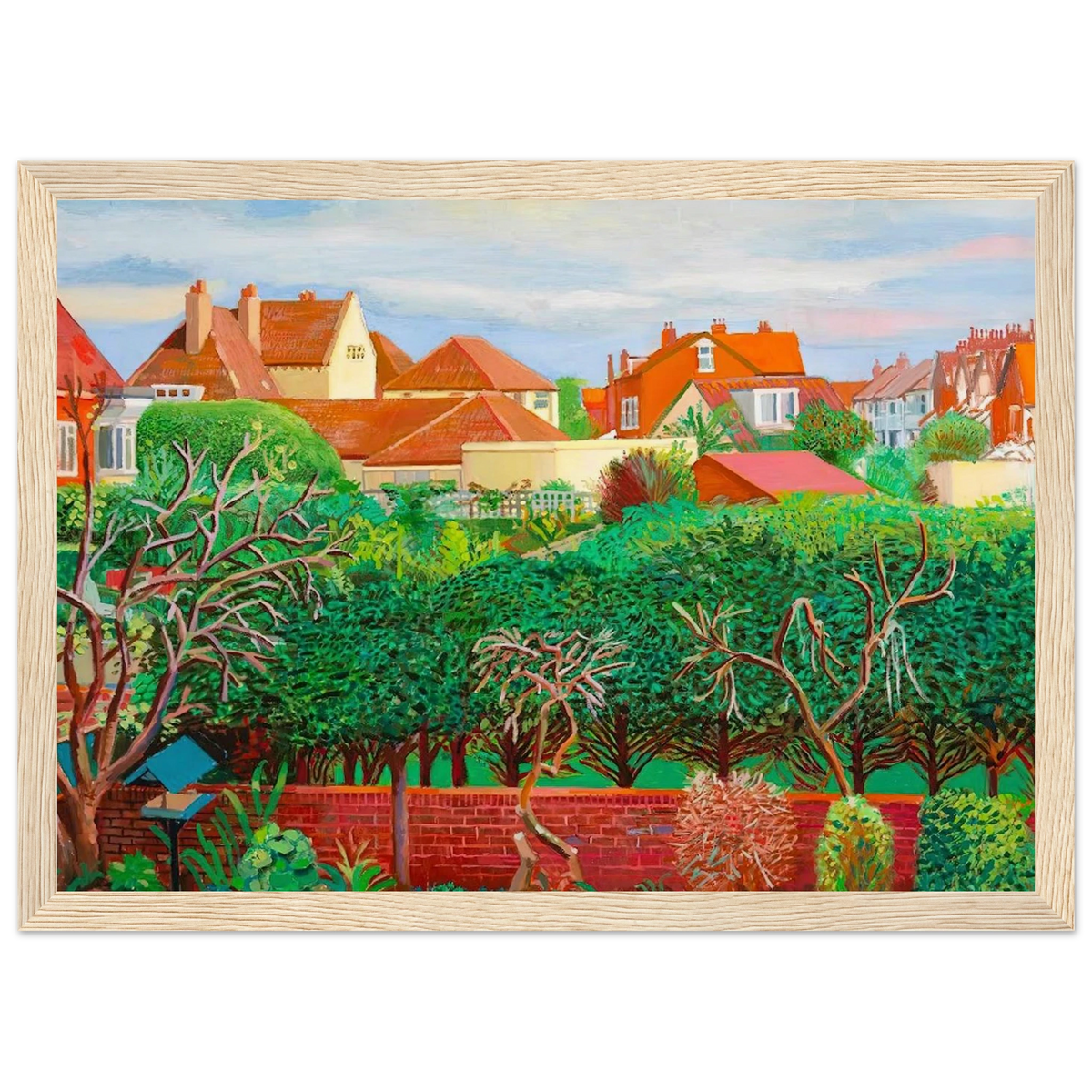 David Hockney Framed Poster | David Hockney Framed Prints Wall Art | David Hockney Poster