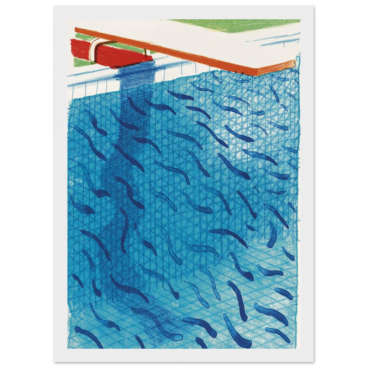 David Hockney Framed Poster | David Hockney Framed Prints Wall Art | David Hockney Poster