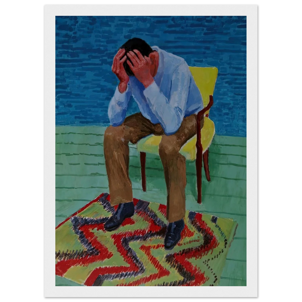 David Hockney Framed Poster | David Hockney Framed Prints Wall Art | David Hockney Poster